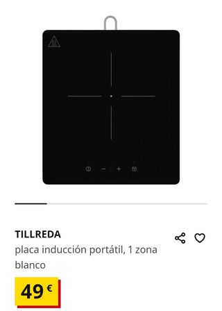 Placa inducción portátil - 2 años garantía