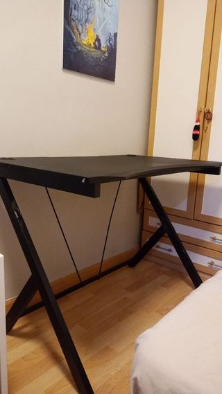 Scrivania da gioco nera