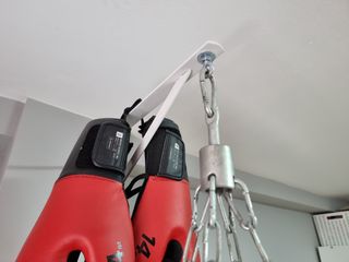 Saco boxeo + guantes boxeo