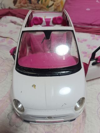Auto Barbie Fiat 500 bianca URGE 