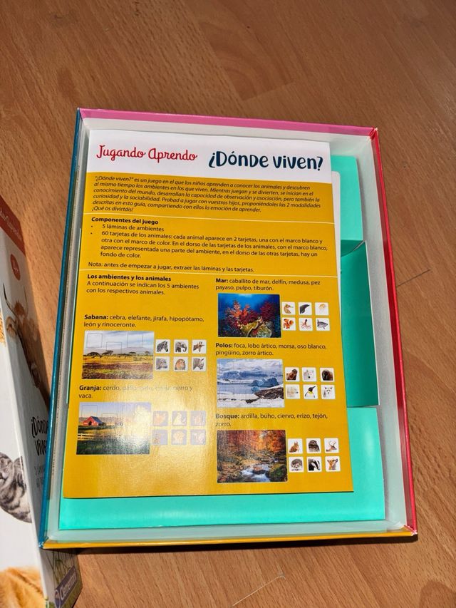 Juego Clementoni ¿Dónde viven?