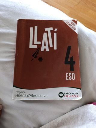 Hipàtia d'Alexandria 4 ESO. Llatí