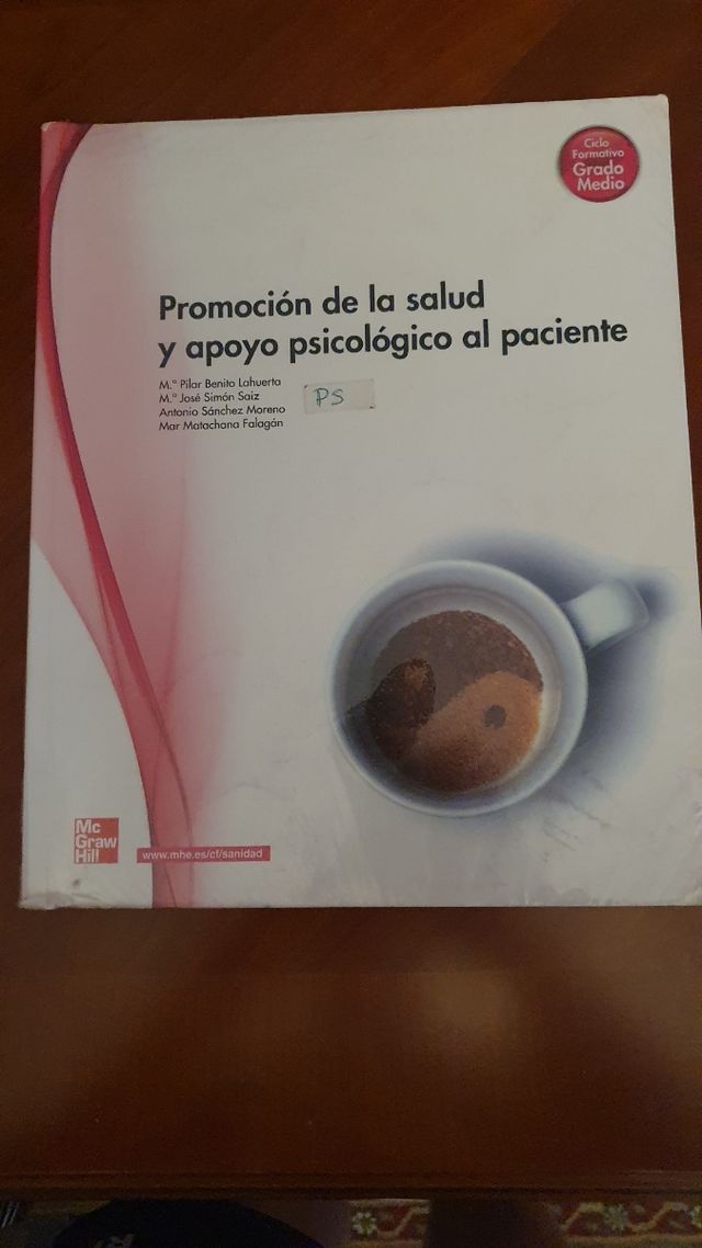 Libros del grado de auxiliar de enfermería 
