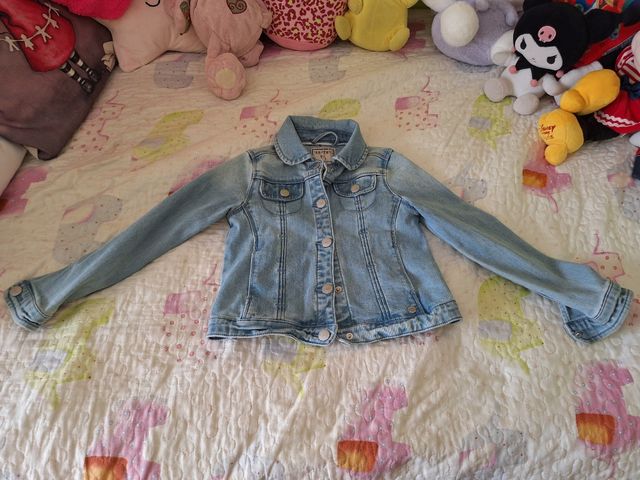 Cazadora vaquera niña 116cm