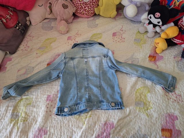 Cazadora vaquera niña 116cm