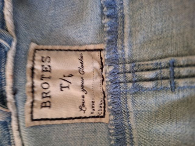 Cazadora vaquera niña 116cm