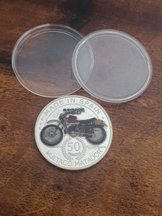 Medalla Bultaco Matador 50 Aniversario