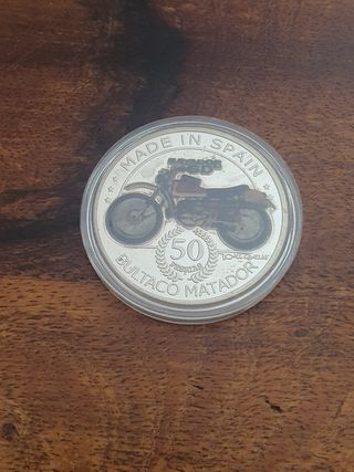 Medalla Bultaco Matador 50 Aniversario