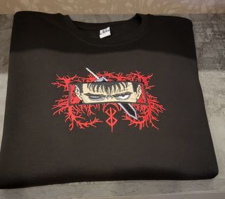Felpa Berserk - Nero