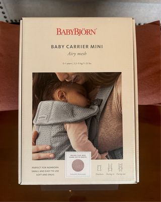 Babybjörn Mini Portabebés Rosa