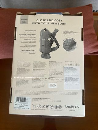 Babybjörn Mini Portabebés Rosa