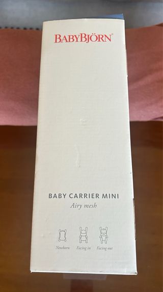 Babybjörn Mini Portabebés Rosa