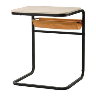 Mesa auxiliar moderna - metal y madera