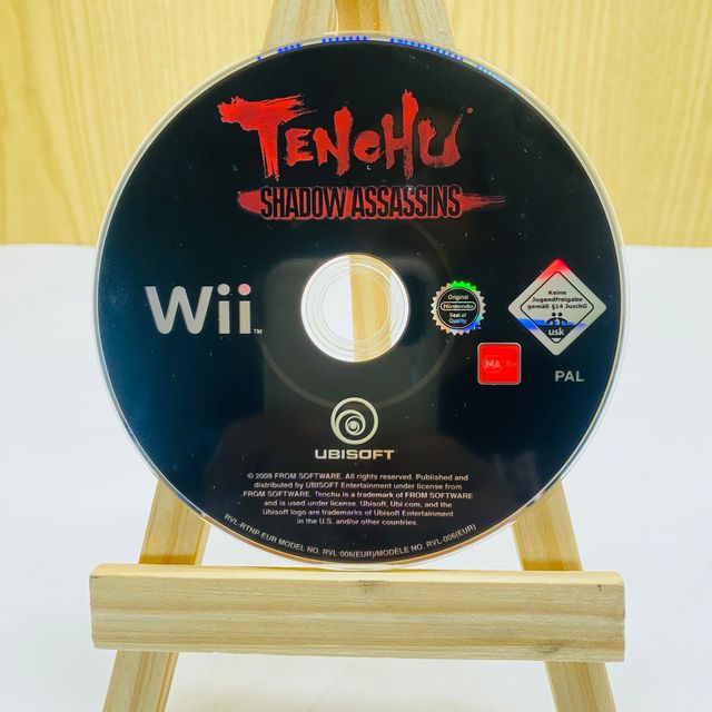 TENCHU SHADOW ASSASSINS per NINTENDO WII INGLESE