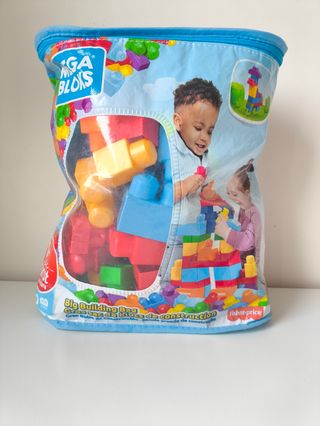 Mega Bloks Fisher-Price: Bolsa de construcción