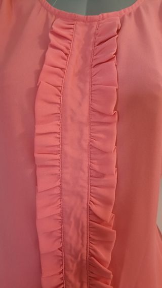 Blusa color Coral - Talla 44