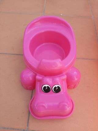 Penico Infantil Hipopótamo Rosa
