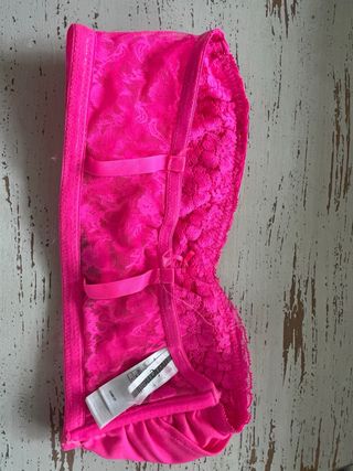 Conjunto lencería rosa MarieMeili