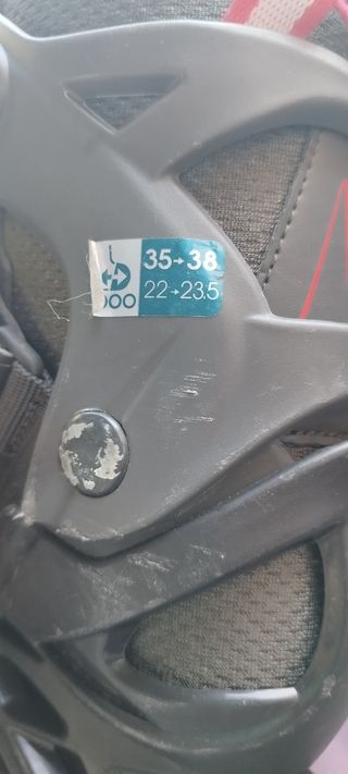 Patines en línea infantiles número 35 -38