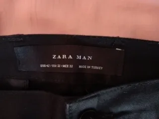 Pantaloni Zara neri uomo