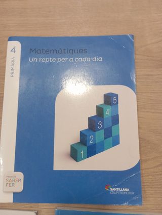 MATEMATIQUES 4 PRIMARIA SABER FER