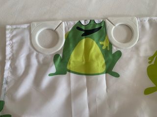 Cortina ducha Ikea ranas - NUEVA