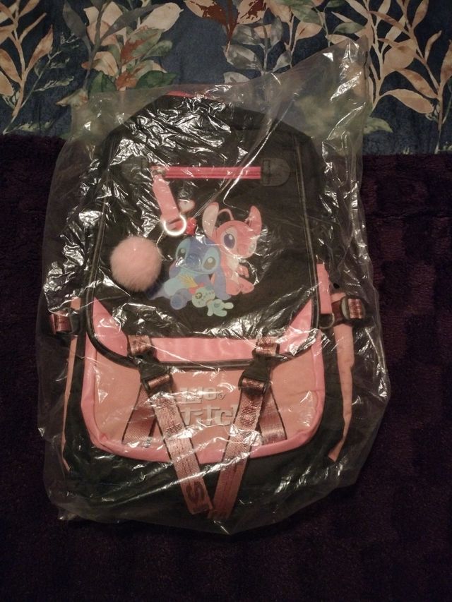 Mochila escolar Lilo & Stitch