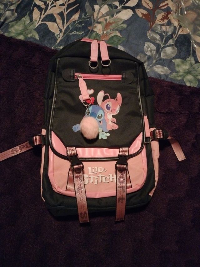 Mochila escolar Lilo & Stitch