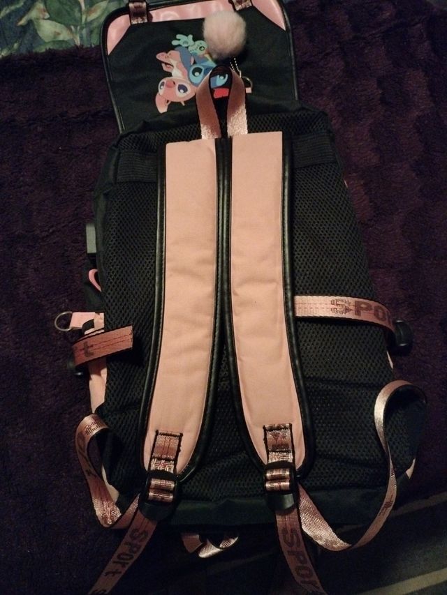 Mochila escolar Lilo & Stitch