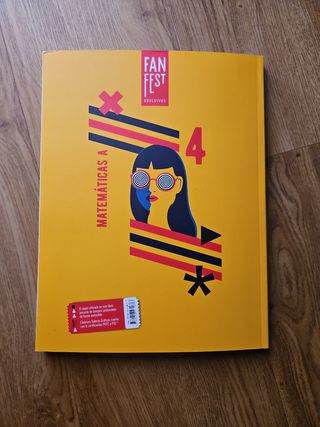 Matemáticas 4 [opción A] ESO EDELVIVES FANFEST