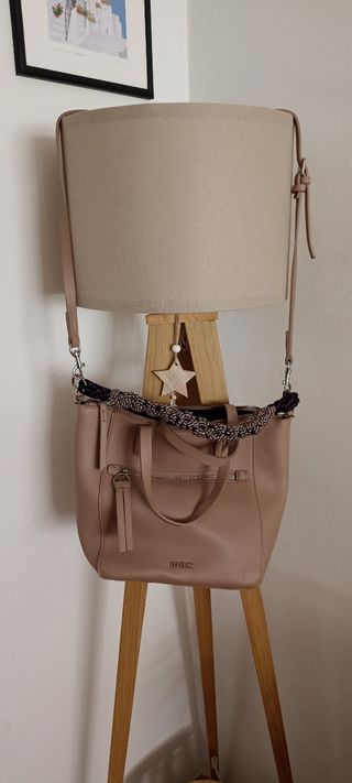 Bolso beige - Piel sintética