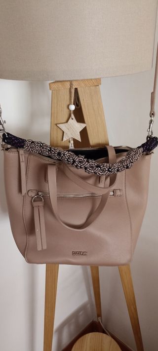 Bolso beige - Piel sintética