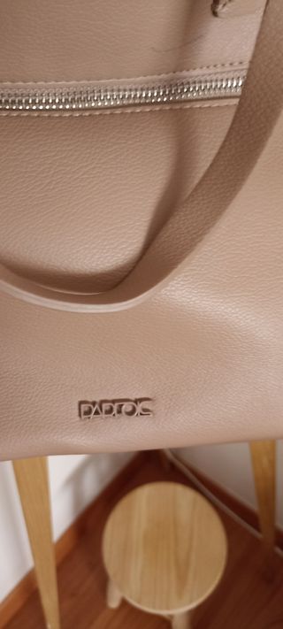 Bolso beige - Piel sintética