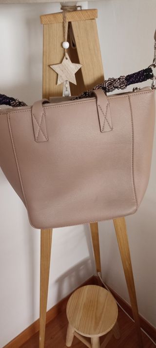 Bolso beige - Piel sintética
