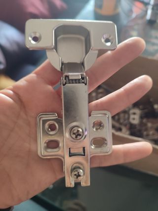 20 Bisagras cierre suave muebles