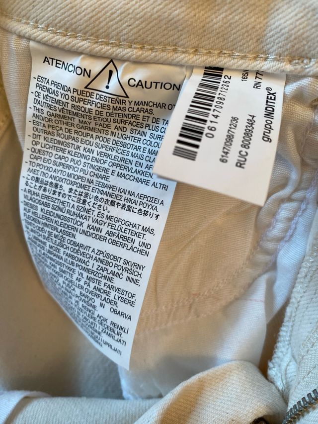 Pantalones Zara beige