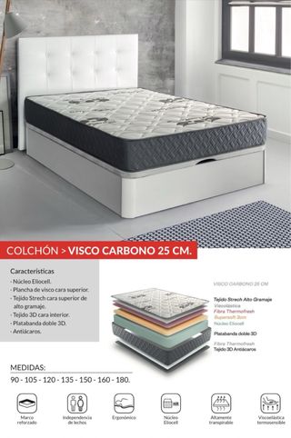 Colchón Rabat Ensacado 30cm