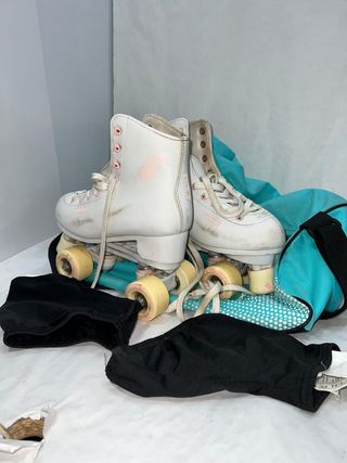 Bolsa de deporte Oxelo turquesa +patines 
