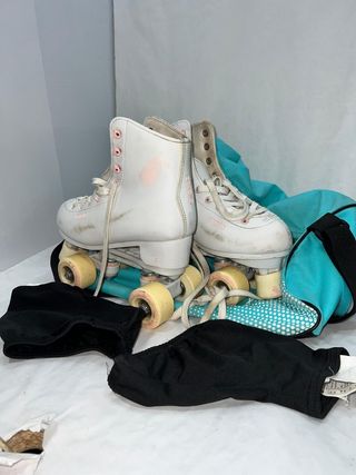 Bolsa de deporte Oxelo turquesa +patines 