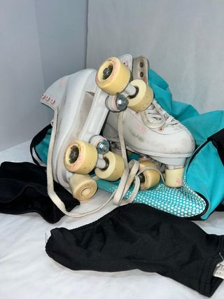Bolsa de deporte Oxelo turquesa +patines 