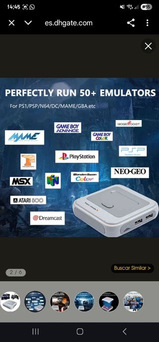 Super console X - 70+ emuladores