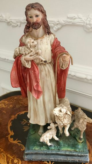 Gesù Buon Pastore Statua dimensioni generose