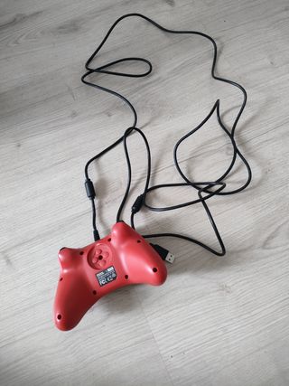 Mando Nintendo Switch rojo pro con cable