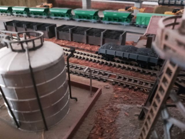 Lote 2 accesorio maqueta escala N carbon