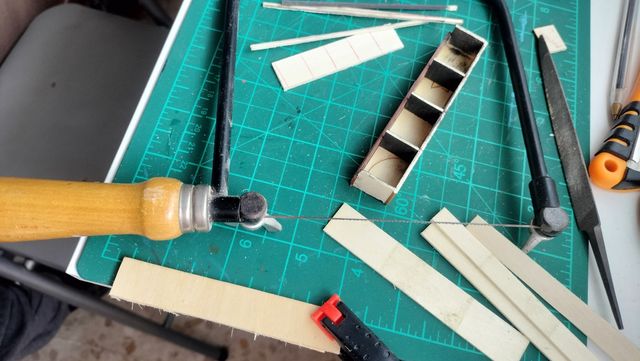 Lote 2 accesorio maqueta escala N carbon