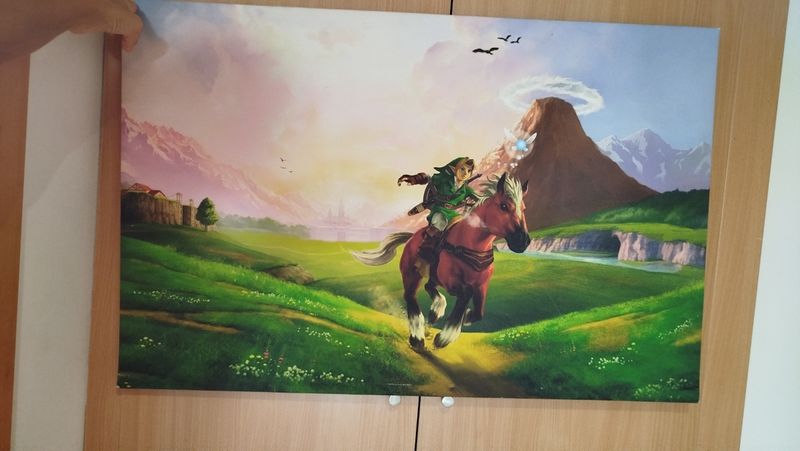 Imagen de 3 Lienzos de Link The Leyenda of  Zelda.