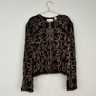 Chaqueta bordada vintage