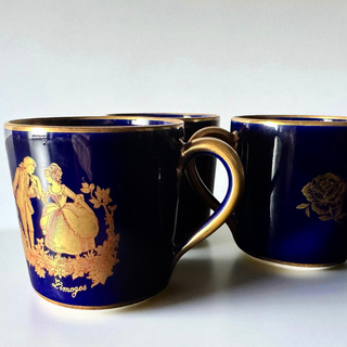 Lotto collezione 16 pezzi ceramiche Limoges