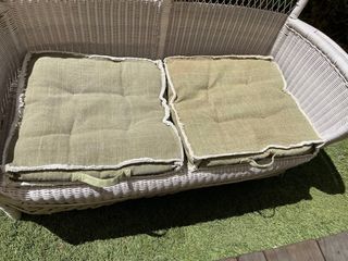 Lote de dos cojines de asiento