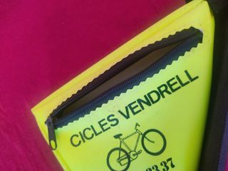 ✅ BOLSA TRIANGULAR CUADRO BICI ‼️ VINTAGE ‼️